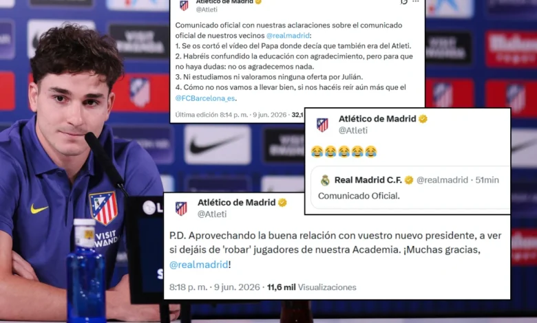 El Atlético se ríe de la oferta de Florentino por Julián