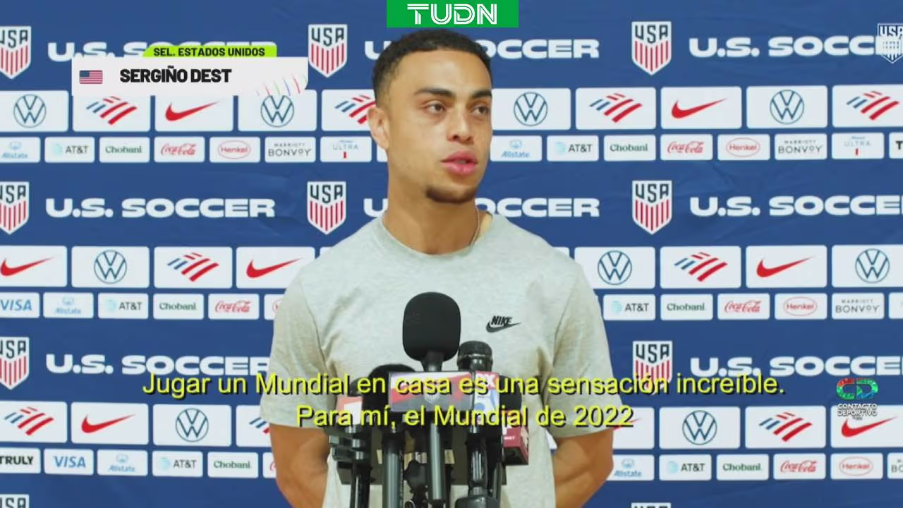 El sentimiento indescriptible de Sergiño Dest por el Mundial