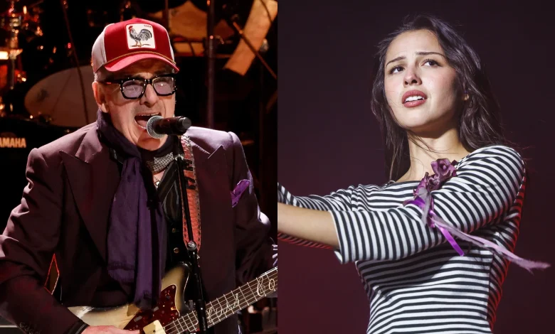 Elvis Costello defends Olivia Rodrigo while hitting out at "arrogant” artists who take credit for other people’s work