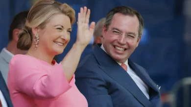 En images. Guillaume et Stéphanie de Luxembourg célèbrent leur première fête nationale en pleine canicule