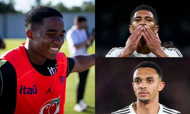 Endrick finds it 'impossible to understand' Jude Bellingham and Trent Alexander-Arnold despite daily phone calls offering support from Real Madrid team-mate
