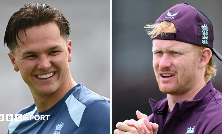 England v New Zealand Tests: Jordan Cox and Sonny Baker picked for England debuts in second Test
