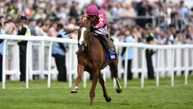 Epsom: Thundering On storms to Oaks glory for Joseph O'Brien