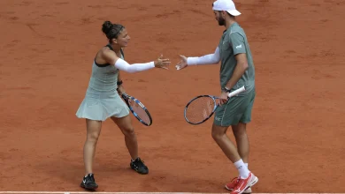 Errani/ Vavassori rally to defend Roland Garros mixed doubles title
