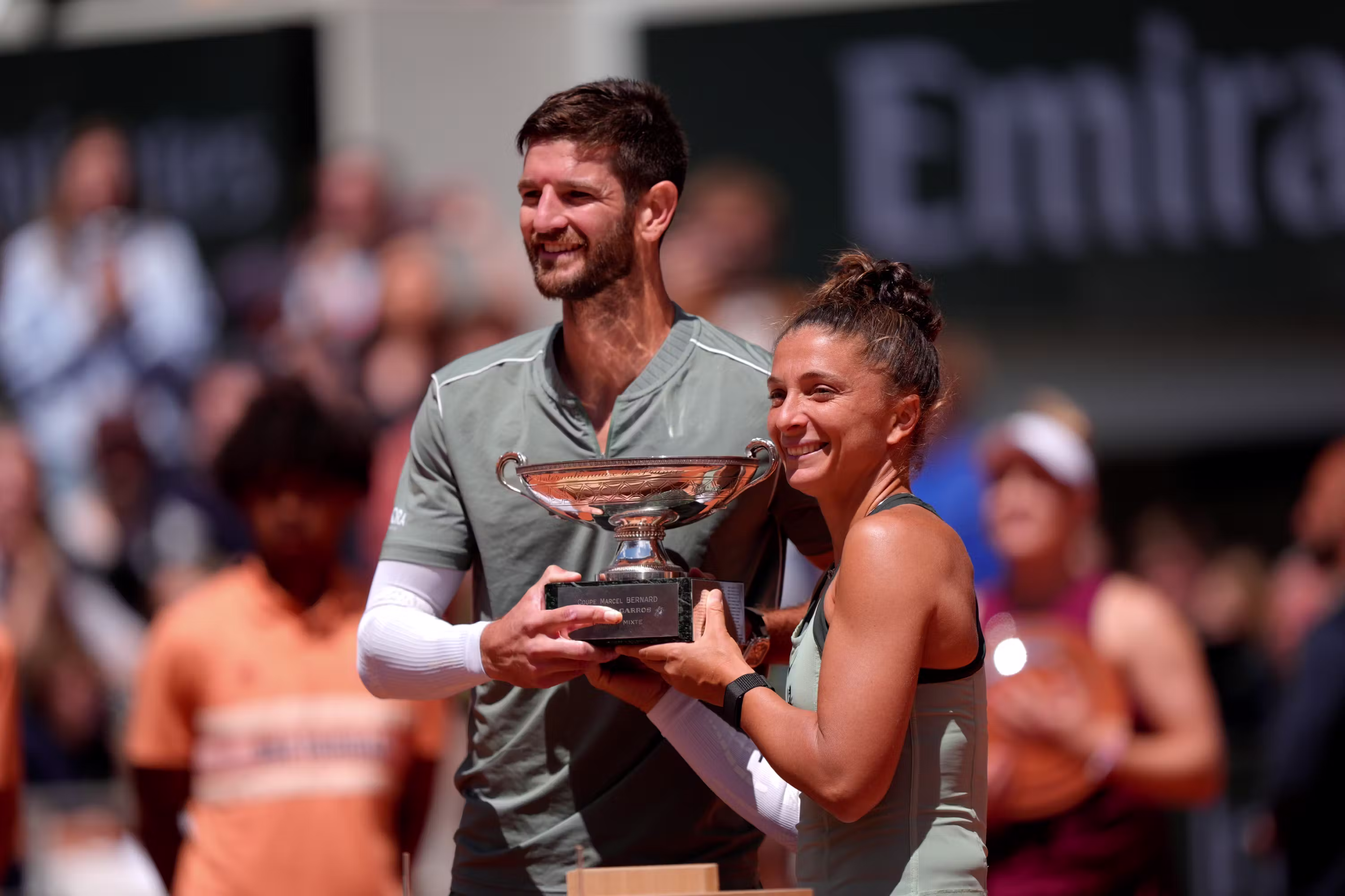 Errani and Vavassori defend RG mixed title