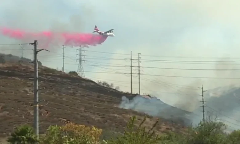 Evacuations ordered after brush fire ignites in Sorrento Valley area
