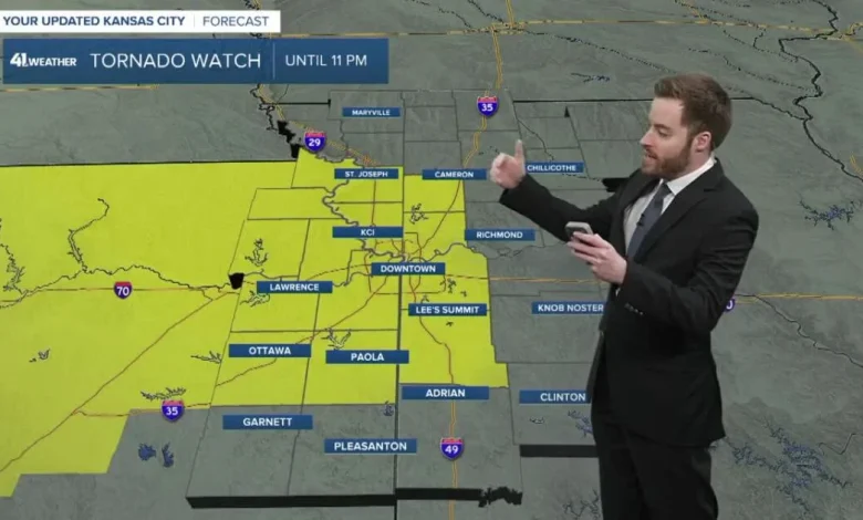 Evening brings about some severe thunderstorms