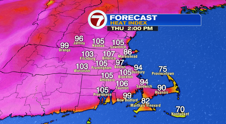 Extreme heat, humidity to bring feels-like temps into 100s