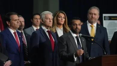 FBI Director Kash Patel, other federal officials in Columbus. Watch here