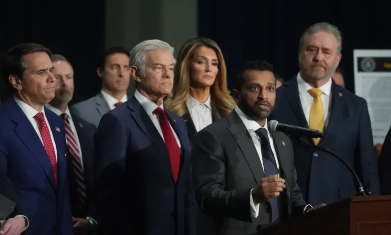 FBI Director Kash Patel, other federal officials in Columbus. Watch here
