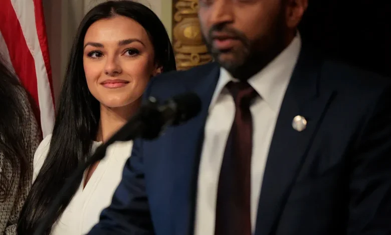 FBI Director Kash Patel’s girlfriend sues MS NOW over reporting on his use of resources