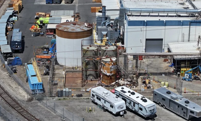 FBI seizing evidence at California plant where chemical tank overheated : NPR