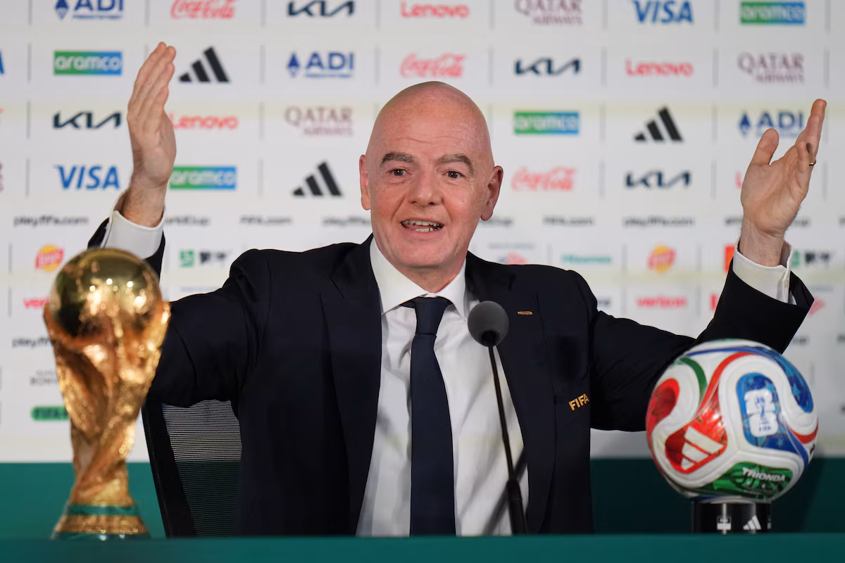 FIFA president offers no apologies at this eat-what-you-kill World Cup