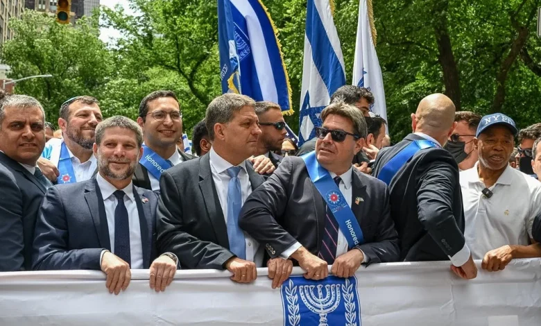 Far-right Israeli Ministers Join Thousands at Israel Day Parade in New York
