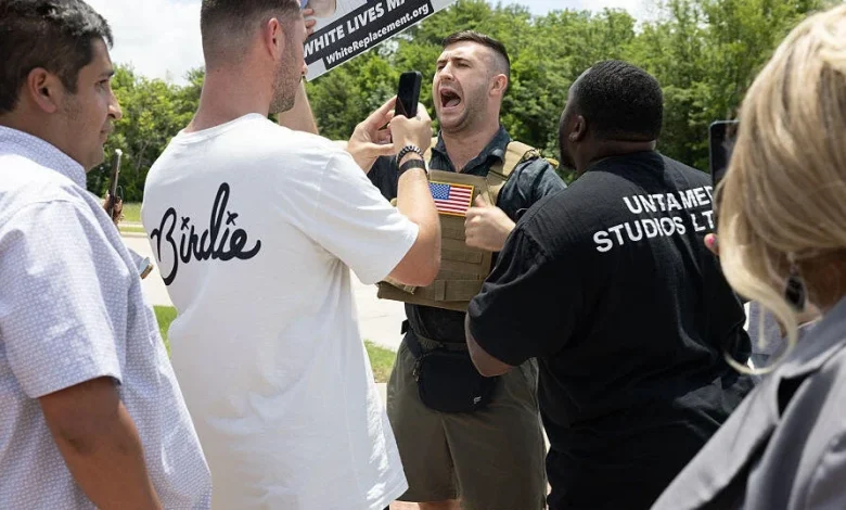 Far-right influencer Jake Lang, pardoned for Jan. 6 Capitol riot, arrested in Texas on charge of making terroristic threats