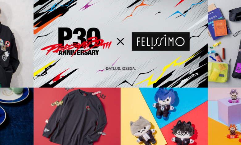 Felissimo x Persona 30th Anniversary Merchandise Announced