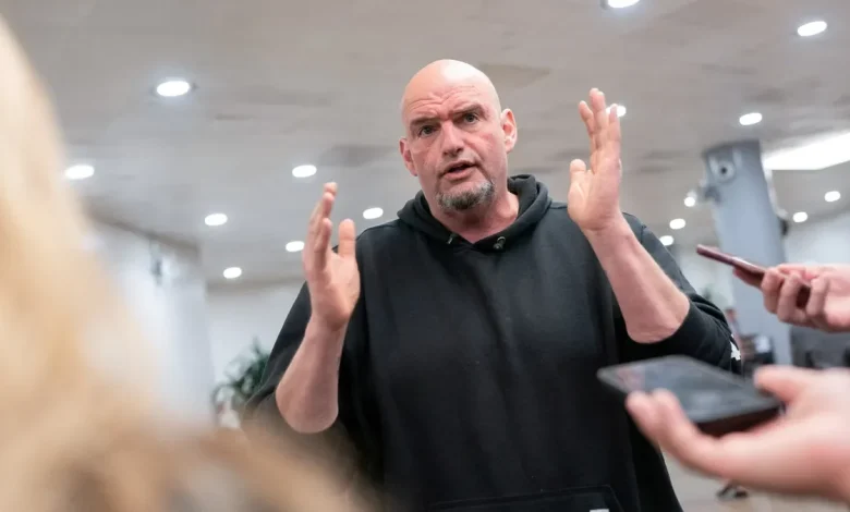Fetterman gives 'blue slip' to Trump judge nominee in Pennsylvania