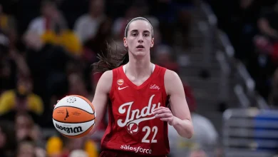 Fever's Caitlin Clark exits vs. Mercury with back injury