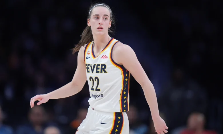 Fever's Caitlin Clark out against Sparks with back injury