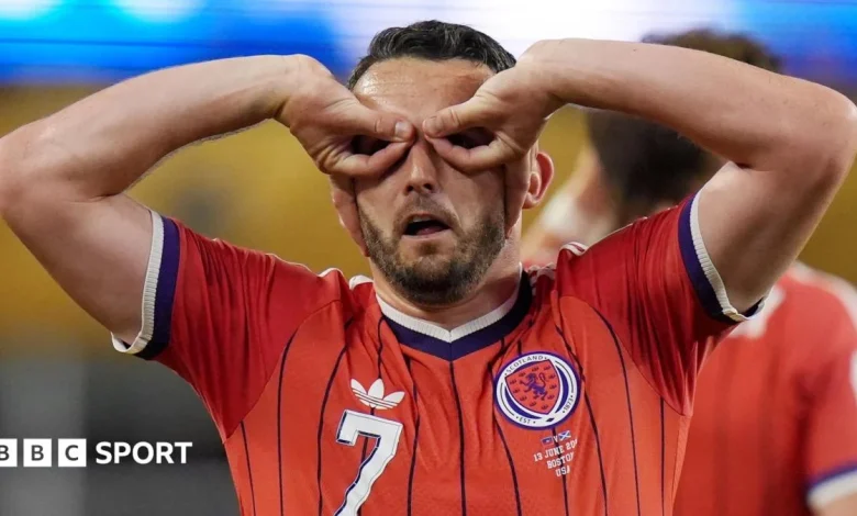 Fifa World Cup: Why does Scotland's John McGinn do goggles celebration?