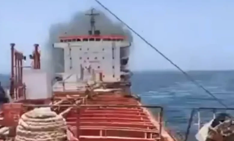 Fire On Oil Tanker Carrying 24 Indians Off Coast Of Oman