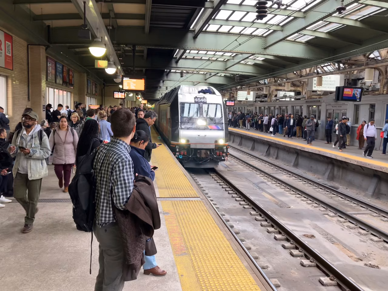 Fire at NJ Transit operations center halts trains