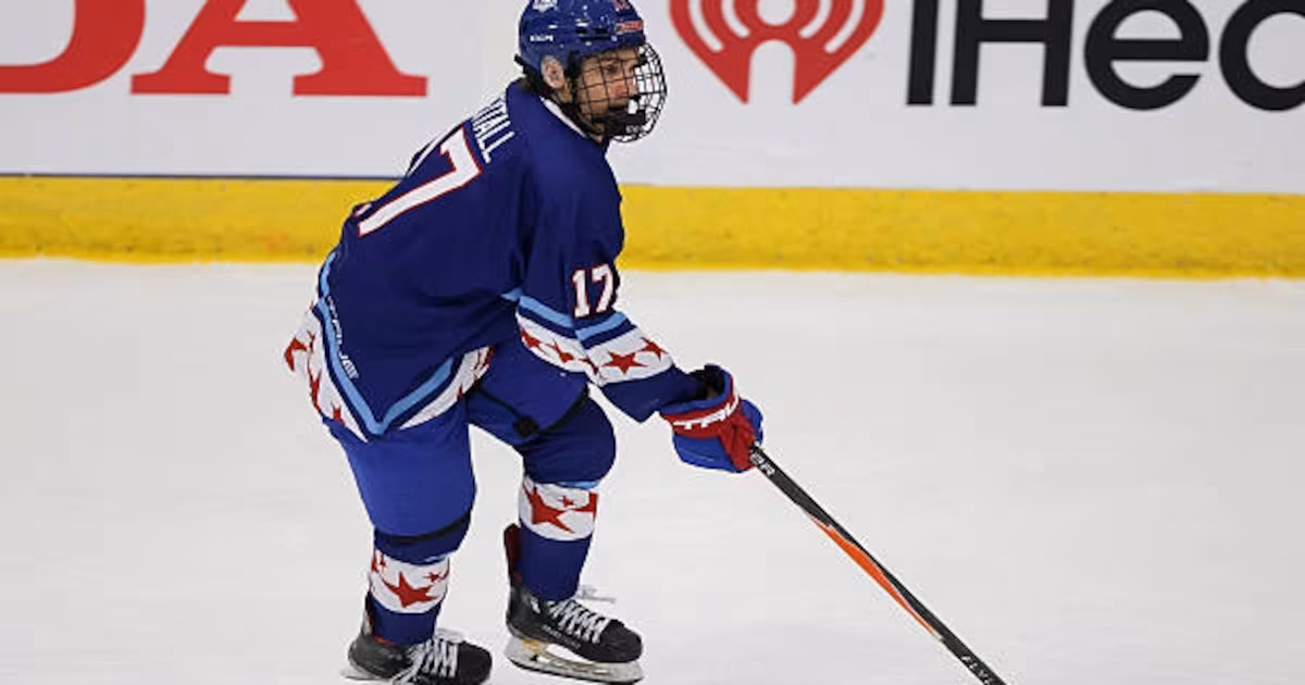 Flames add C Hextall with 30th-overall pick, their second pick of NHL Draft