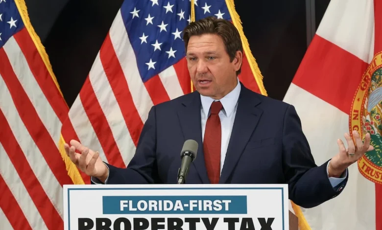 Florida lawmakers protect schools from DeSantis’ property tax plan - Tampa Bay Times