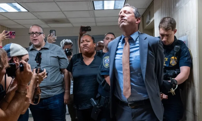 Former New York Comptroller Brad Lander stands trial over arrest at ICE facility