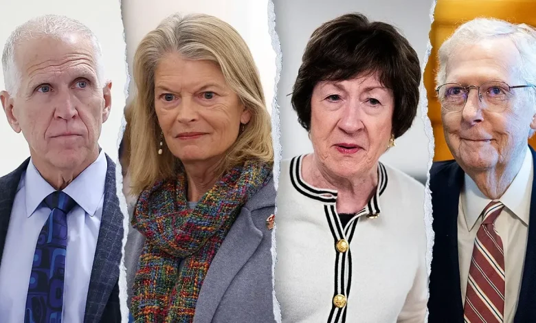 Four Senate Republicans again unite with Dems to block Trump's SAVE America Act