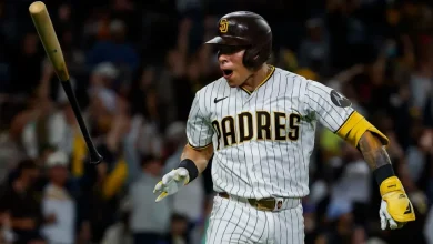 Freddy Fermin’s first homer halts Padres’ skid at six games