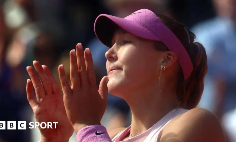 French Open 2026: Mirra Andreeva beats Maja Chwalinska for first Grand Slam title