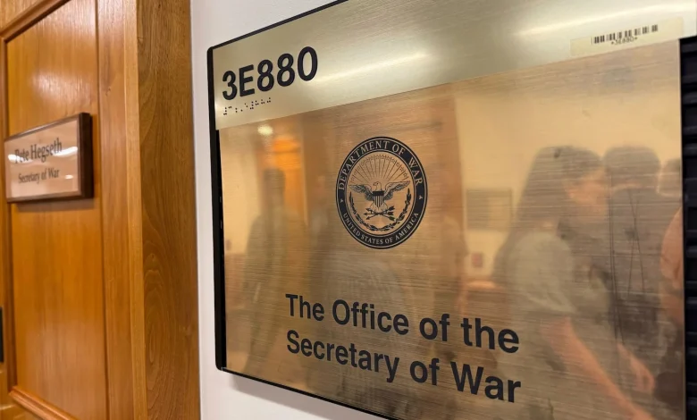 GOP lawmakers move to officially rename Department of Defense as Department of War - The Washington Post
