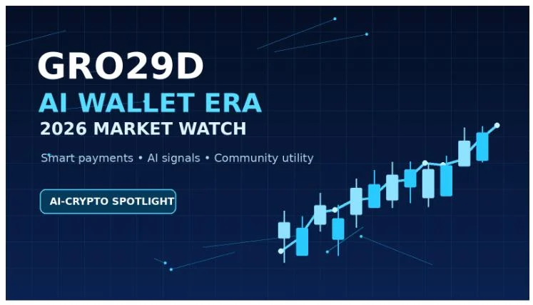 GRO29D Enters the AI-Crypto Spotlight With a Smart Wallet Vision for 2026