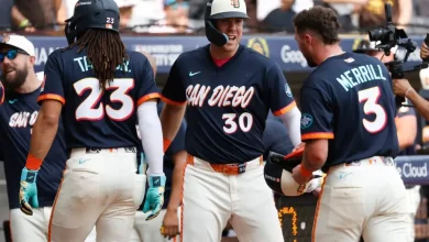 Gavin Sheets is the Padres’ connector