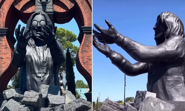 Giant Ozzy Osbourne Statue Unveiled at Hellfest