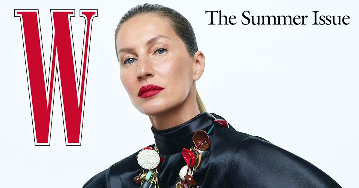 Gisele Bündchen Looks Back at Her Life in W Covers