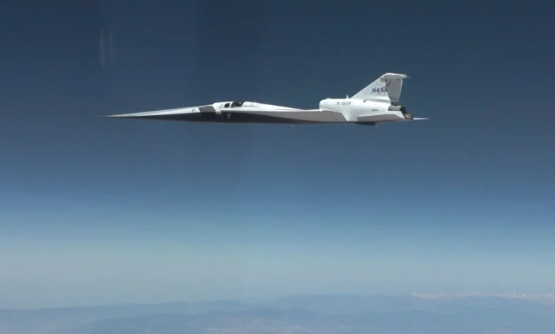 Going supersonic! NASA's X-59 jet breaks sound barrier for the 1st time