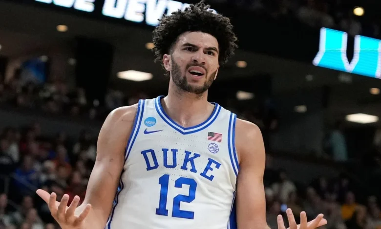 Grizzlies select forward Cameron Boozer with No. 3 pick in NBA Draft