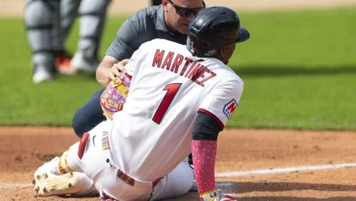 Guardians' Angel Martinez Diagnosed With Fractured Foot