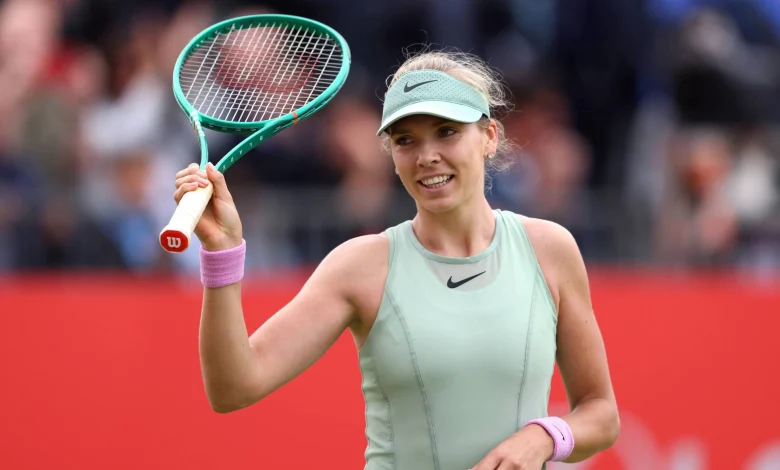 HSBC Championship 2026: Katie Boulter through to her first quarter-final at Queen’s