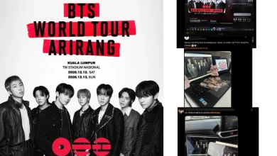 Heavy traffic as 1.3 million users flood online queue as BTS KL presale kicks off