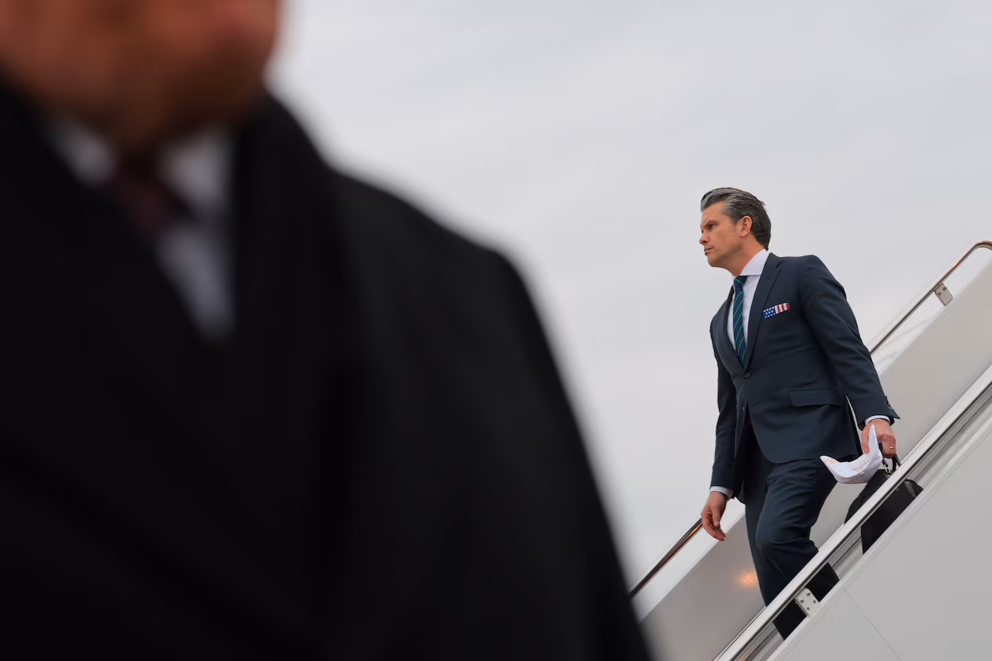 Hegseth takes six of his children to France on official trip