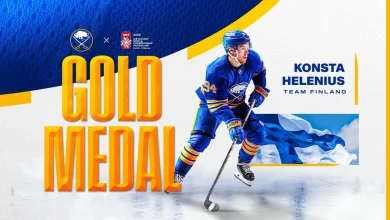 Helenius scores golden goal for Finland at Worlds