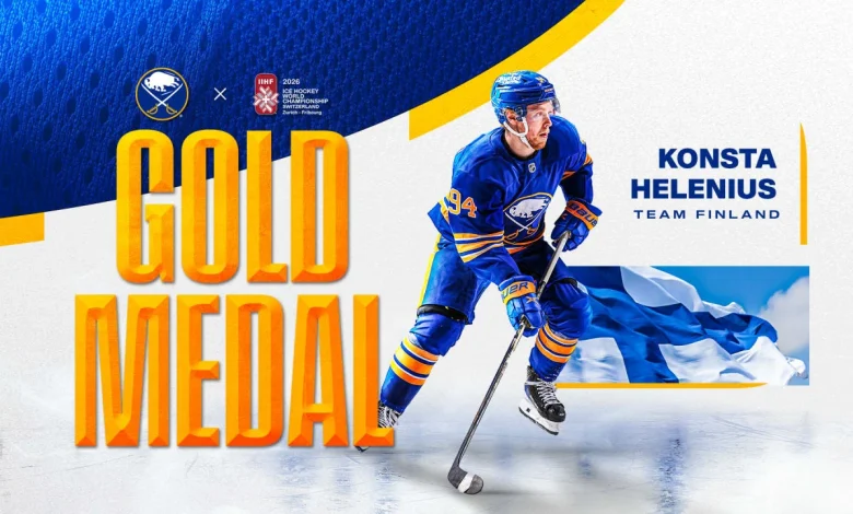 Helenius scores golden goal for Finland at Worlds