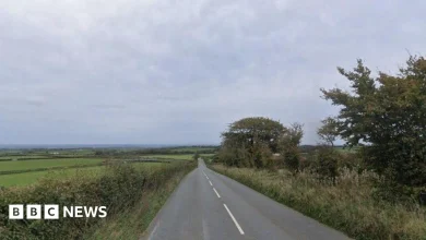 Helicopter crashes into field near Okehampton