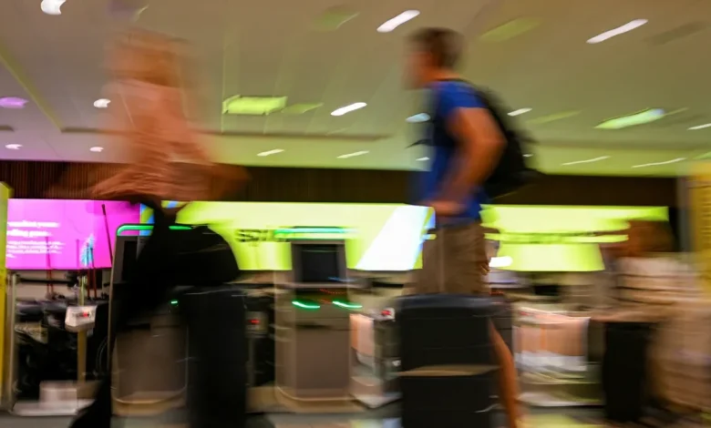 Her dad was accused of trafficking her on a flight. Now she's suing.