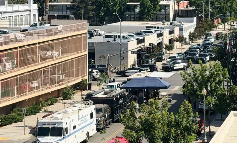 Hostage situation in Southern California bank ends after suspect shot dead, Bakersfield police say