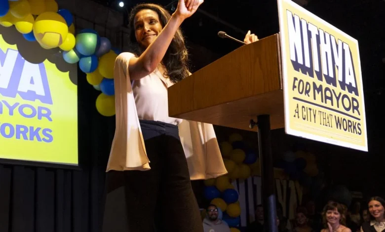 How Nithya Raman went from last-minute candidate to the L.A. mayor runoff
