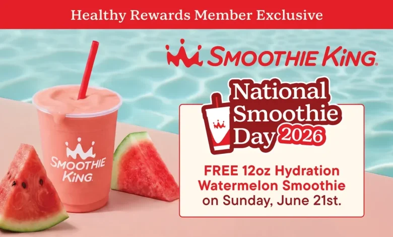 How does a free smoothie sound? See National Smoothie Day 2026 deals